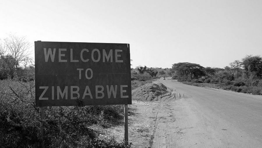 Welcome to Zimbabwe (Crédits David Cohen, licence Creative Commons)