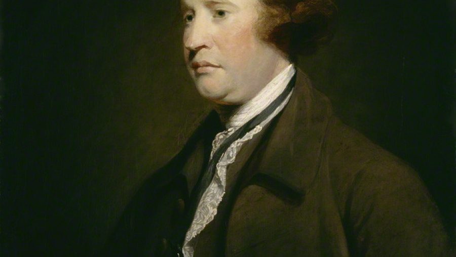 Edmund Burke (Atelier de Sir Joshua Reynolds, image libre de droits)