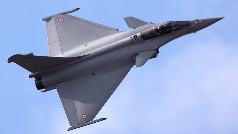 Un Rafale de Dassault (Crédits Airwolfhound, licence Creative Commons)