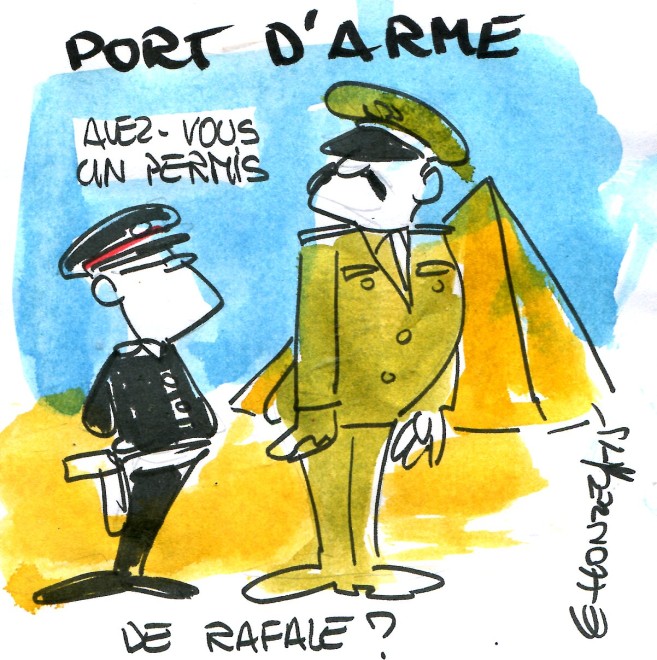 Port d'arme - René Le Honzec - contrepoints 216
