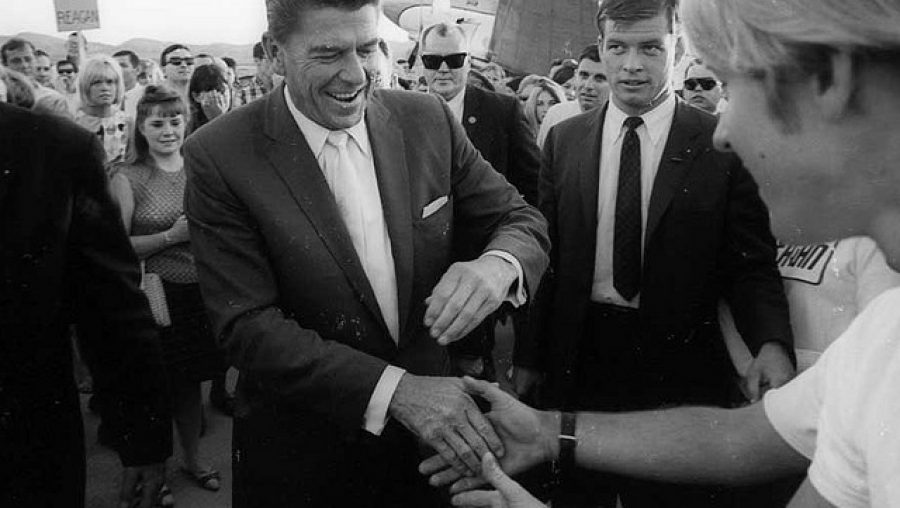 l'ancien président américain Ronald Reagan