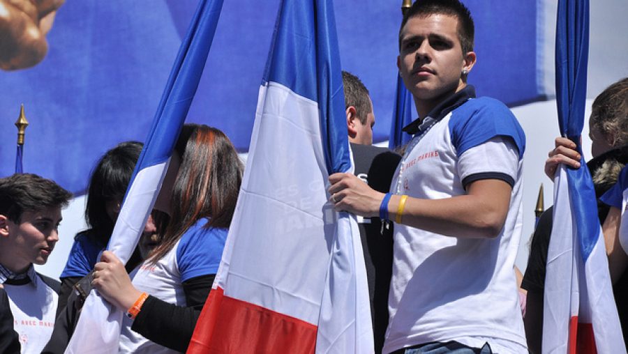 Meeting du Front National le 1er mai 2012