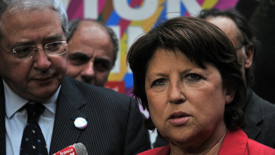 Martine Aubry et Jean-Paul Huchon, deux des poids lourds du PS