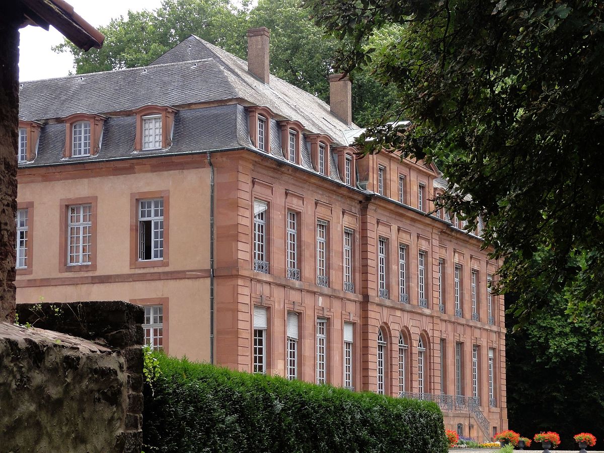 Le château de Reichshoffen, siège de la société De Dietrich, construit par Eugène de Dietrich