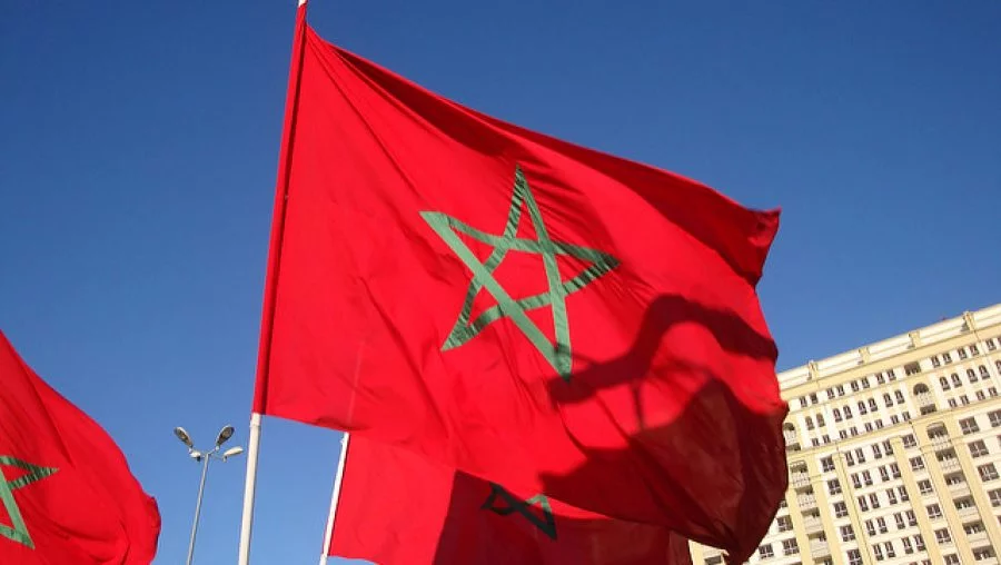 Drapeau marocain du Maroc