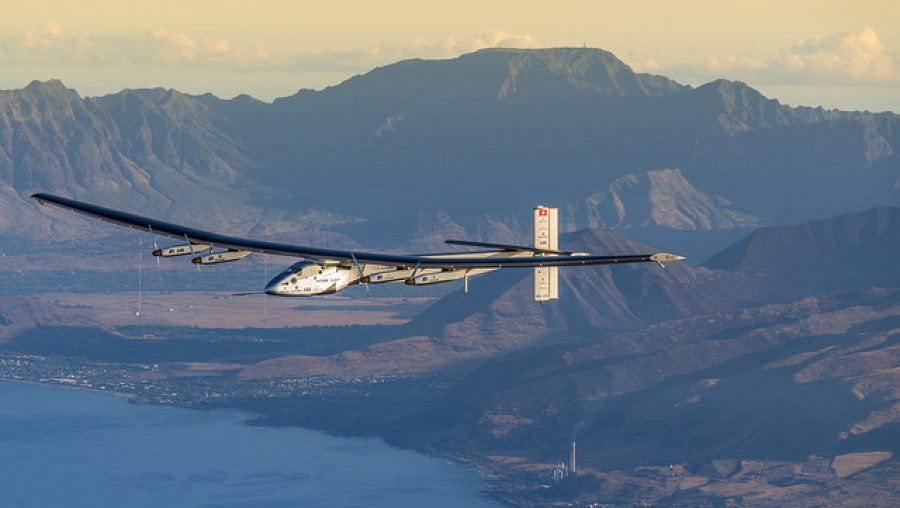 Vol de Solar Impulse en mars 2016