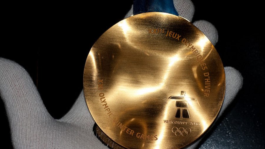 Médaille olympique Jeux d'hiver de Vancouver