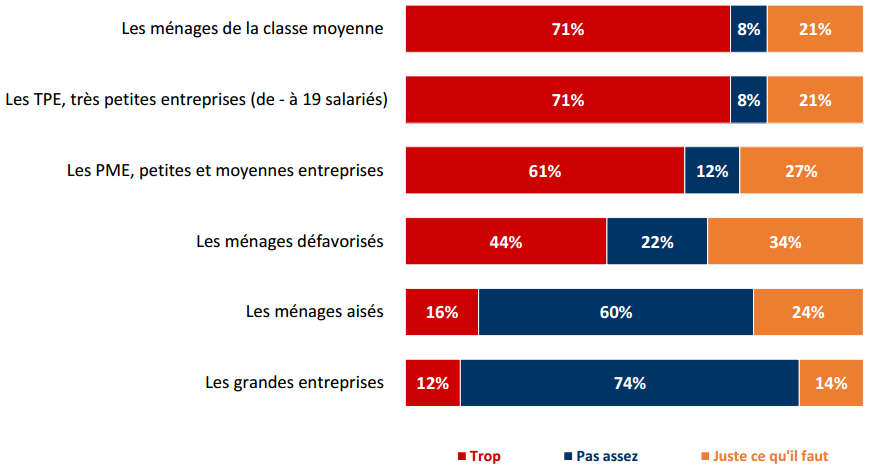 Impôts : quelles catégories de contribuables paient trop, suffisamment ou pas assez d'impôts ?