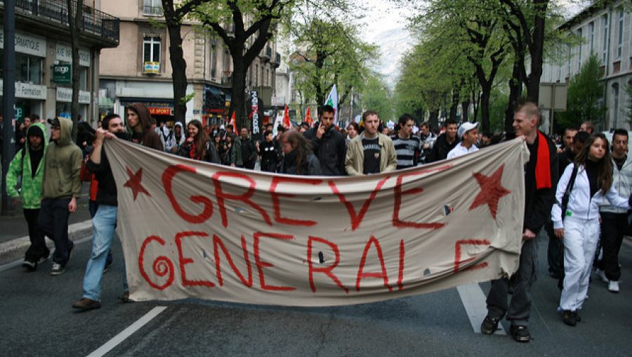 cortège de grève