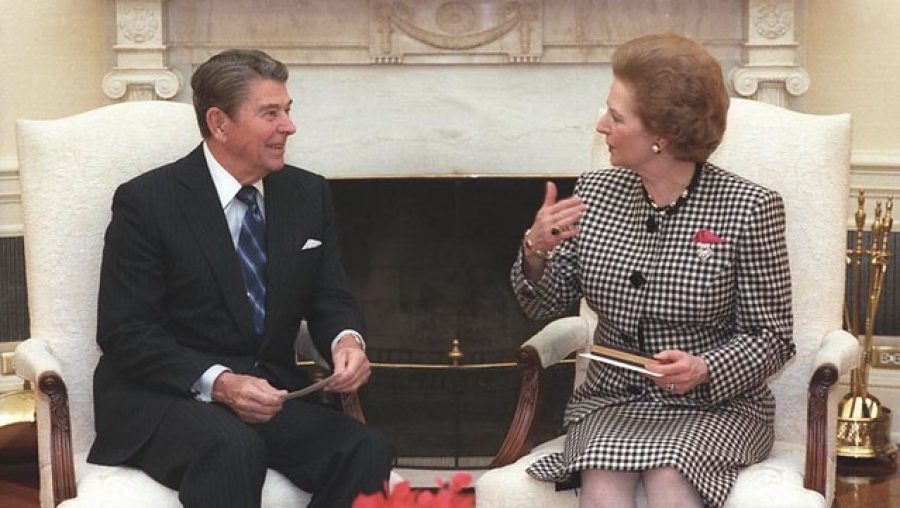 Thatcher et Reagan