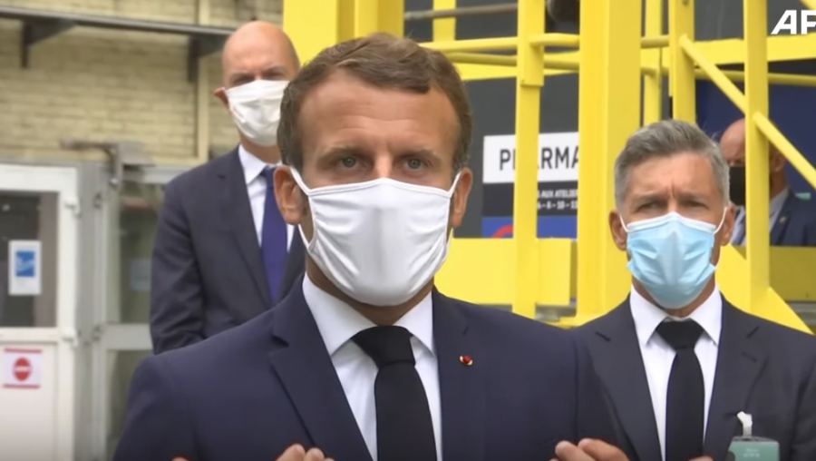 Covid Macron