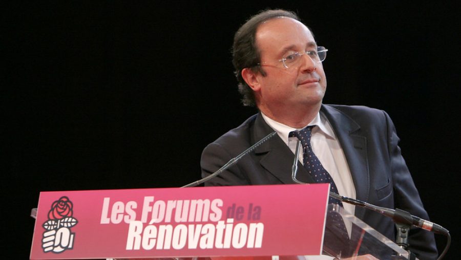 François Hollande gauche française