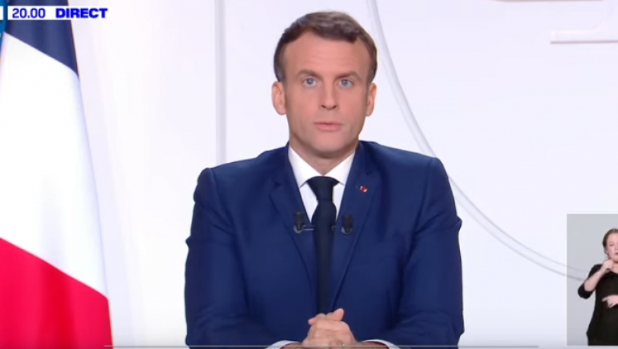 Discours d'Emmanuel Macron populaire