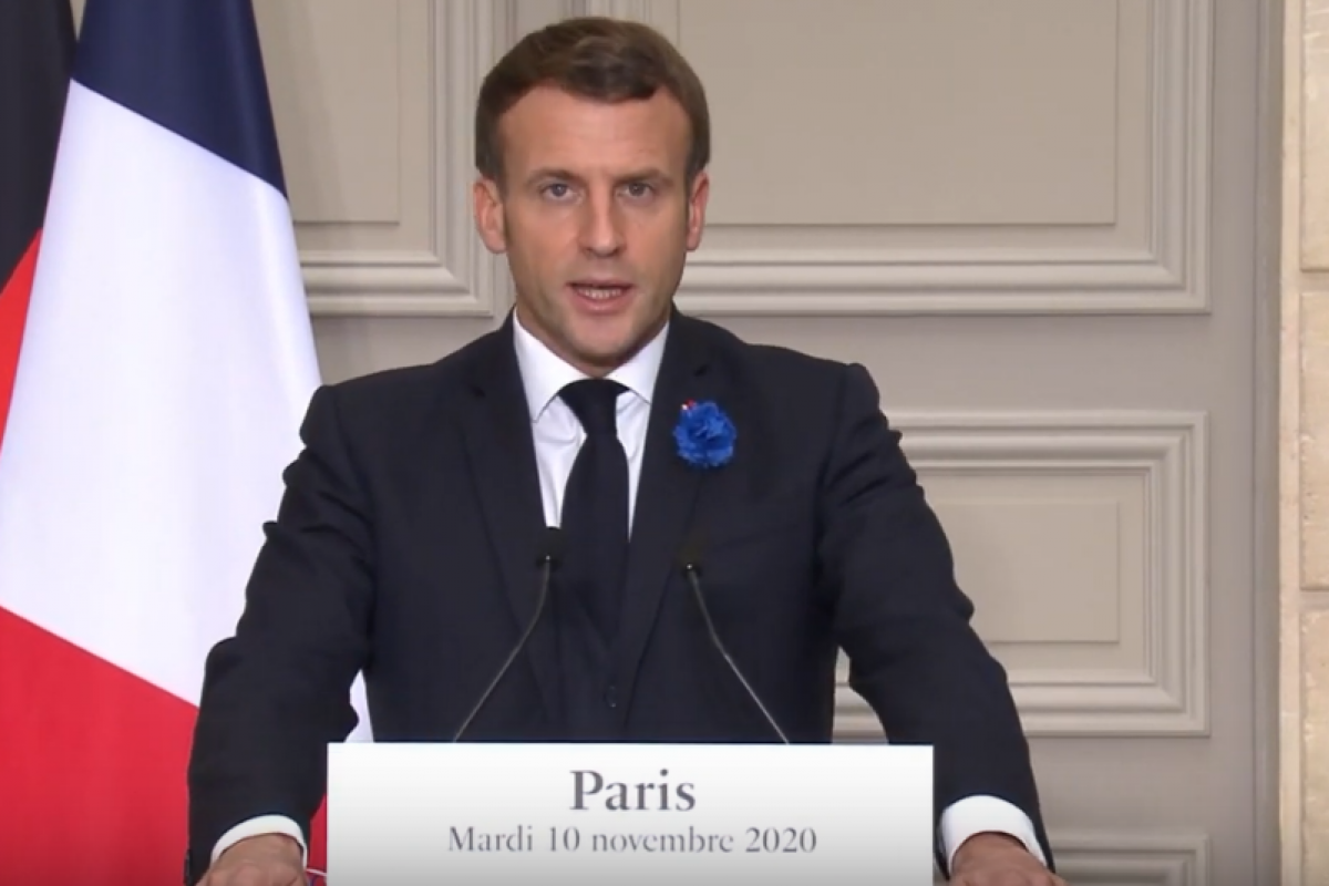 GUERRES,STRATEGIES, LUTTES,SYNDICALISME,CONFLITS .... - Page 3 Screenshot_2020-11-19-Terrorisme-Macron-appelle-a-une-reponse-rapide-et-coordonnee-de-lUE-AFP-YouTube-1200x800