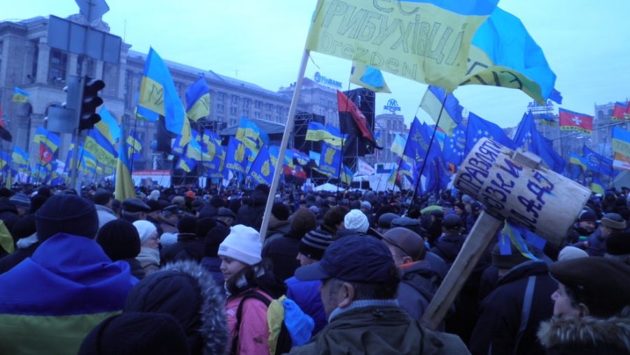 manifestation de l'euromaidan