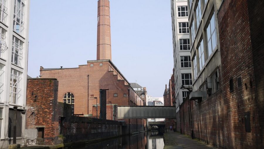 ville industrielle de manchester