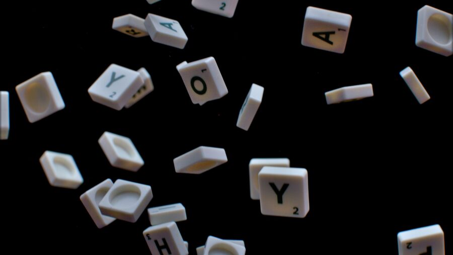 lettres de Scrabble
