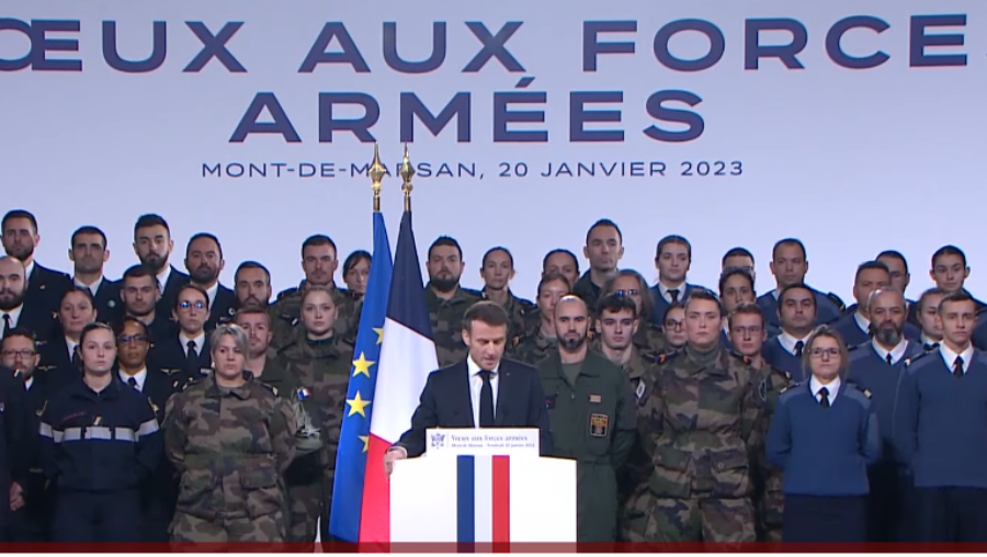 Emmanuel Macron annonce un budget militaire de 400 milliards d'euros pour 2024-2030