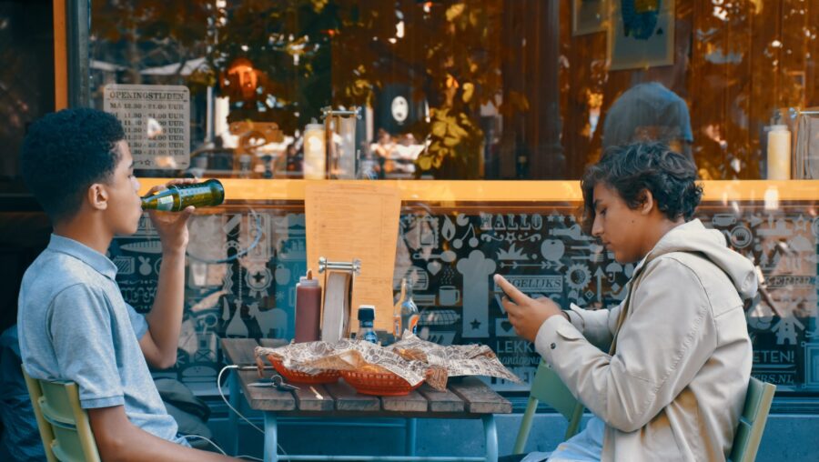 déjeuner en terrasse