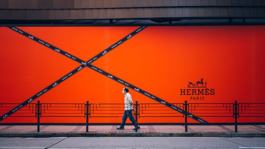 vitrine Hermès