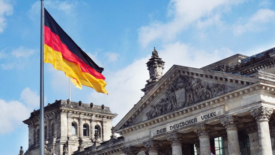 Place de la République à Berlin en Allemagne