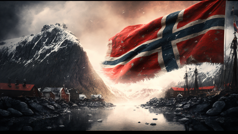 drapeau norvège