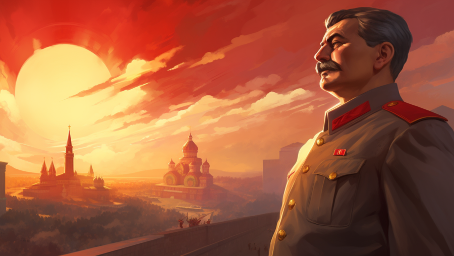 Staline devant ia